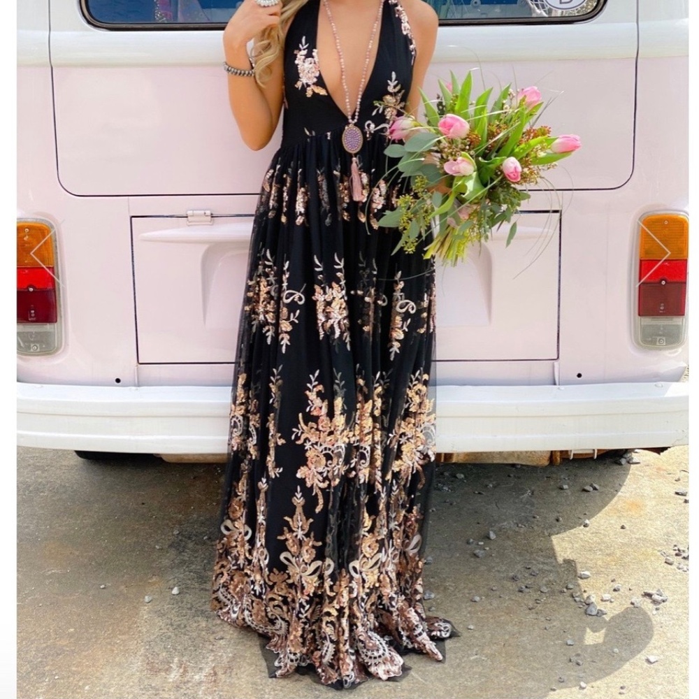 Southern fried chics enchanted nights sequin dress